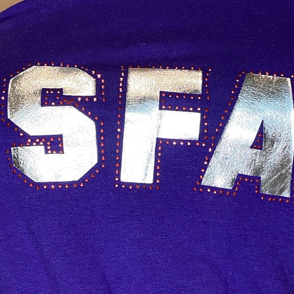 SFA Stephen F. Austin University Asymmetric One Shoulder Dress Various Sizes NWT - Picture 2 of 7